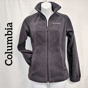 Columbia Full Zip Grey Fleece Jacket